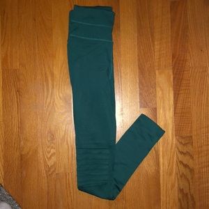 Free People emerald full length leggings